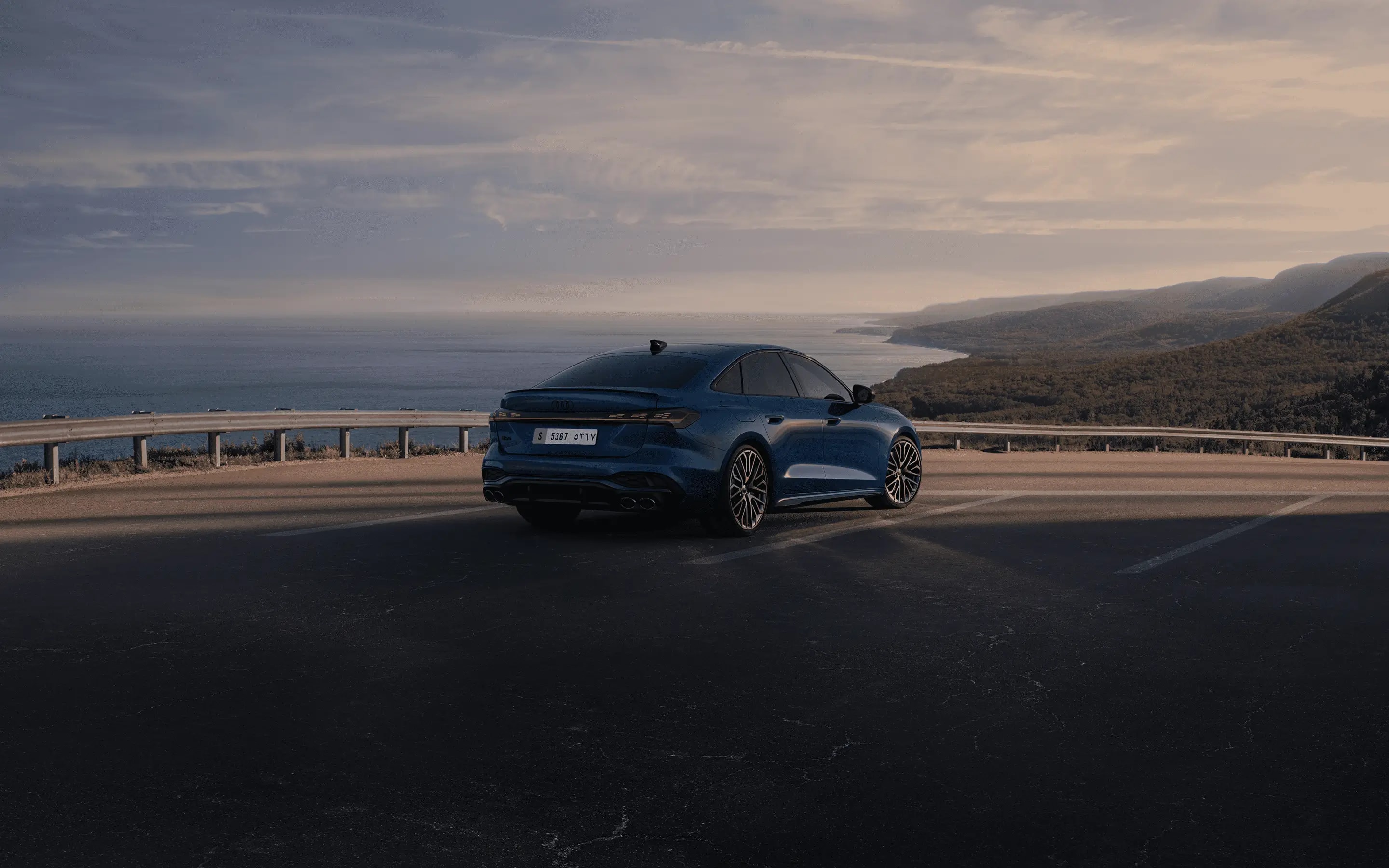 Luxury car rental hero image - Q-Mobility